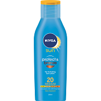 Nivea Sun OF 20 Protect & Bronze tanning milk, 200 ml