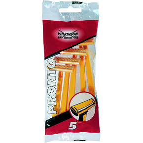 Wilkinson Sword Pronto Disposable Razors, 5 pcs