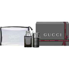 Gucci by Gucci pour Homme EdT 90 ml Eau de Toilette + 75 ml Deodorant Stick + Gift Bag, Gift Set