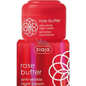 Ziaja Rose flower anti-wrinkle cream for night 50 ml