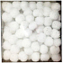 Cotton balls with glitter 1 cm, 15 g