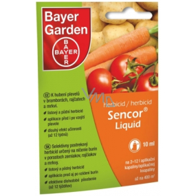 Bayer Garden Sencor Liquid weed control agent for potatoes, tomatoes and carrots 10 ml