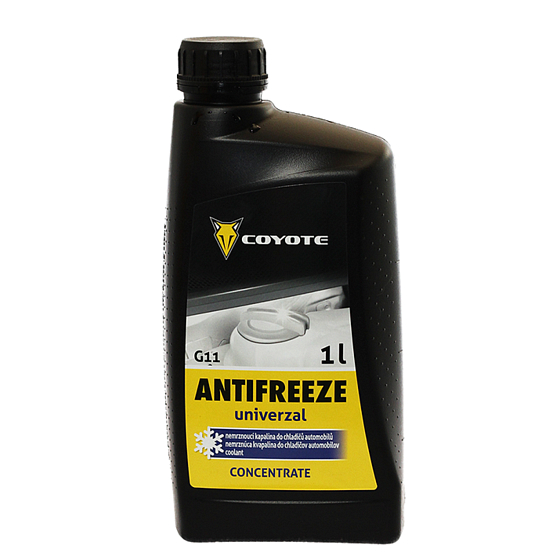 Coyote Antifreeze G11 Universal concentrated coolant for car radiators 1 l