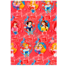 Ditipo Gift wrapping paper 70 x 200 cm Christmas Disney Princess red