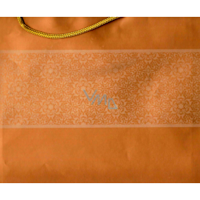 Ditipo Gift paper bag 38.3 x 10 x 29.2 cm gold Pattern B