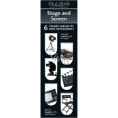 If Mini Mark Bookmarks Stage and Screen 6 pieces