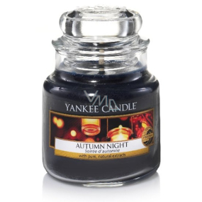 Yankee Candle Autumn Night Classic small scented candle 104 g