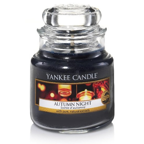 Yankee Candle Autumn Night Classic small scented candle 104 g