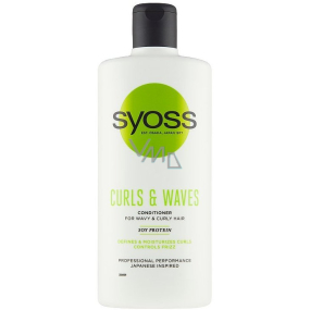 Syoss Curls & Waves conditioner for thick, coarse or curly hair 440 ml