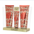 Vivian Gray Christmas Red body lotion 100 ml + shower gel 100 ml + hand cream 30 ml, cosmetic set