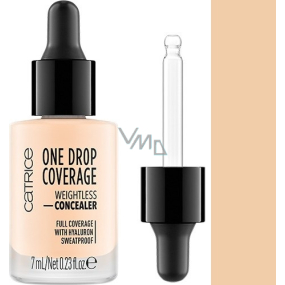 Catrice One Drop Coverage Weightless Concealer Concealer 002 True Ivory 7 ml