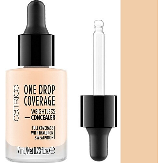 Catrice One Drop Coverage Weightless Concealer Concealer 002 True Ivory 7 ml