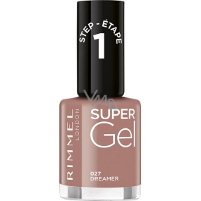 Rimmel London Super Gel Nail Polish 027 Dreamer 12 ml