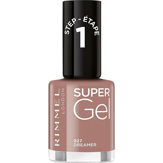 Rimmel London Super Gel Nail Polish 027 Dreamer 12 ml