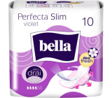 Bella Perfecta Slim Violet ultra-thin sanitary napkins with wings 10 pieces