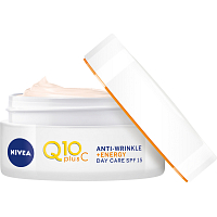 Nivea Q10 Plus C OF15 Energizing Day Cream Against Wrinkles, 50 ml