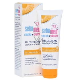 SebaMed Baby extra gentle cream with marigold for children 75 ml