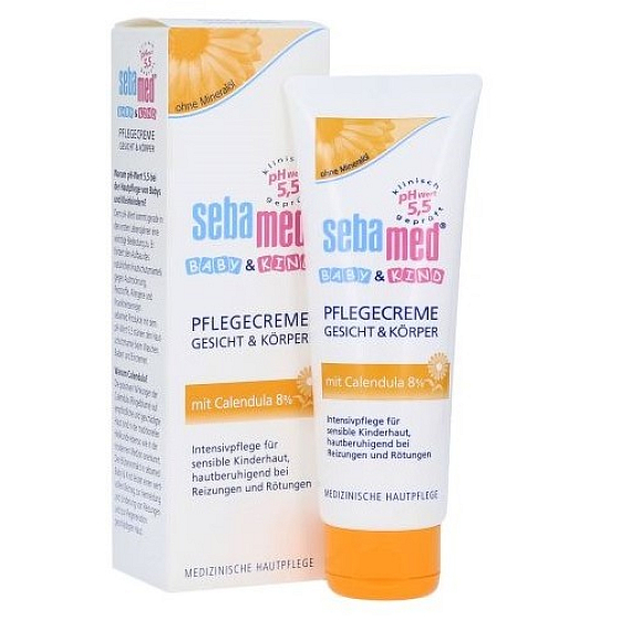 SebaMed Baby extra gentle cream with calendula for children 75 ml