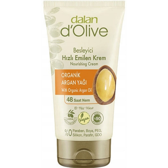 Dalan d'Olive hand and body cream with argan oil for normal and dry skin 60 ml