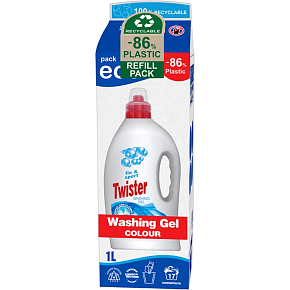 Twister Color Laundry Gel 17 Loads, 1 L