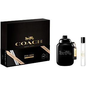 Coach For Men Eau de Parfum 60 ml + Travel Eau de Parfum 7.5 ml, Gift Set for Men