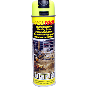 Spraytool marking spray yellow, 500 ml