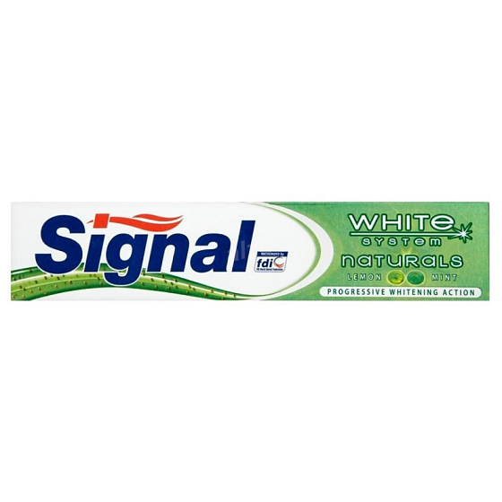 Signal White System Fresh Naturals toothpaste 75 ml