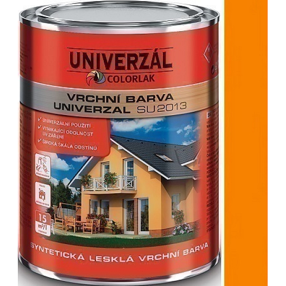 Colorlak Universal SU2013 synthetic glossy top coat Yellow Spring 0.6 l