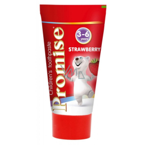 Promise Childrens Strawberry from 3 to 6 years toothpaste 50 ml