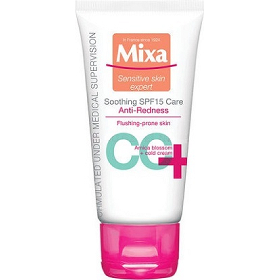 Mixa Soothing CC Care Anti-Redness SPF15 Soothing Anti-Redness 50 ml