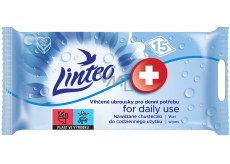 Linteo Antibacterial wet wipes for daily use 15 pieces