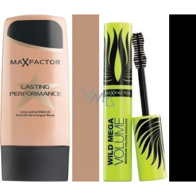Max Factor Lasting Perfomance make-up 109 Natural Bronze 35 ml + Wild Mega Volume mascara black 11 ml