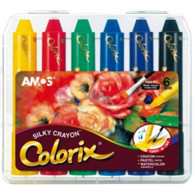 Amos Colorix edges, washable colors, 6 pieces in a case