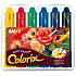 Amos Colorix crayons, water-soluble colors, 6 pieces in a case