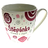 Nekupto Twister mug with the name Štěpánka pink 0.4 liter