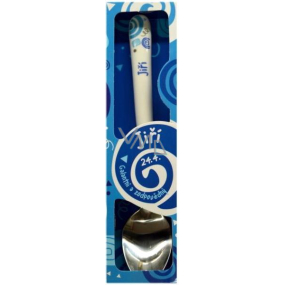 Nekupto Twister Spoon named Jiří blue 16 cm