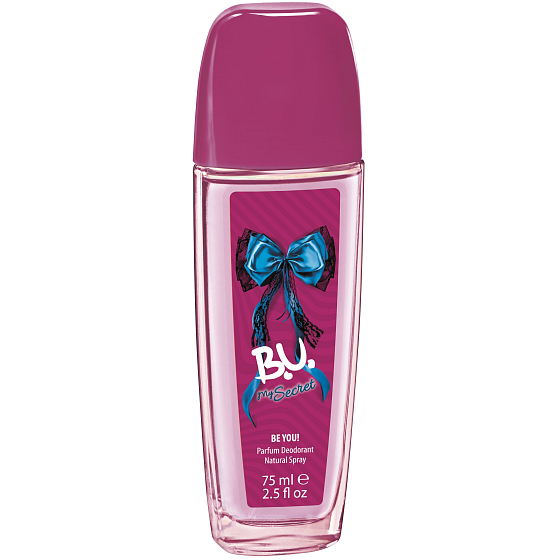 BU My Secret perfumed deodorant glass for women 75 ml