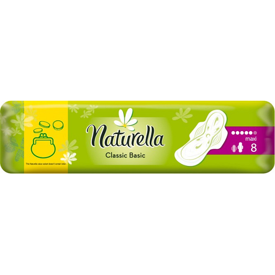 Naturella Classic Basic Maxi sanitary towels 8 pieces