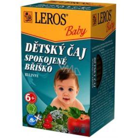Leros Baby Satisfied tummy herbal tea for children 20 x 2 g