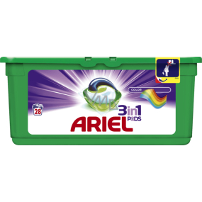Ariel 3in1 Color gel capsules for washing clothes protect and enliven the colors of 28 pieces 837.2 g
