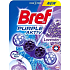 Bref Purple Aktiv Lavender toilet block for hygienic cleanliness and freshness of your toilet, colors the water in a purple shade of 50 g