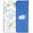 Nekupto Gift Center Notepad with Dedication Best Dad 10.5 cm x 8.5 cm x 1 cm