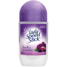 Lady Speed Stick Fresh & Essence Black Orchid ball antiperspirant deodorant roll-on for women 50 ml