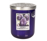 Heart & Home Plum and orange blossom Soy scented candle medium burns up to 30 hours 110 g