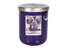 Heart & Home Plum and orange blossom Soy scented candle medium burns up to 30 hours 110 g