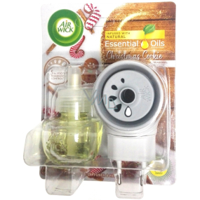Air Wick Essential Oils Christmas Cookie - Christmas cookies electric air freshener set 19 ml