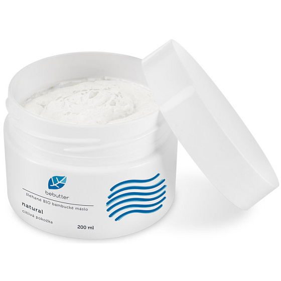 Aromatica Bebutter Bio Natural whipped shea butter for delicate and sensitive skin 200 ml