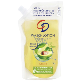 CD Avocado liquid soap refill 500 ml