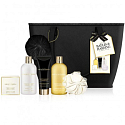 Baylis & Harding Sweet Tangerine and Grapefruit bath milk 300 ml + washing gel 300 ml + toilet soap 150 g + body lotion 130 ml + washcloth + handbag, cosmetic set