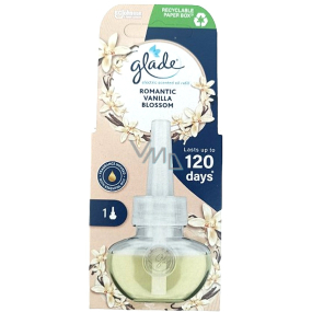 Glade Electric Scented Oil Romantic Vanilla Blossom liquid refill for electric air freshener 20 ml